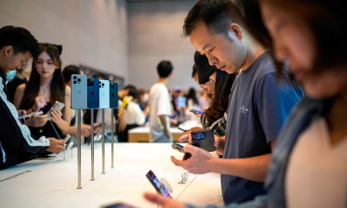 iPhone 16 giảm giá trên sàn thương mại Trung Quốc